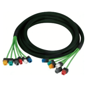 Pre-linked copper cable backbone